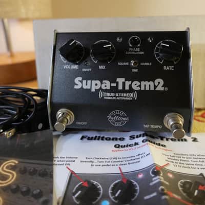 Fulltone Custom Shop Supa Trem 2 2010s - Black image 1