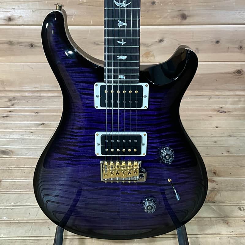 PRS Custom 24 10 Top Electric Guitar - Purple Mist image 1