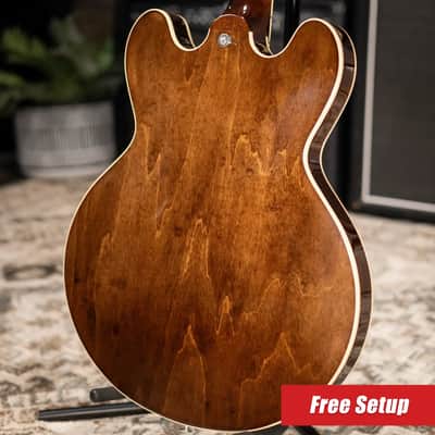 Epiphone USA Casino Hollow-Body Electric Guitar - Vintage Burst with Hardshell Case image 2