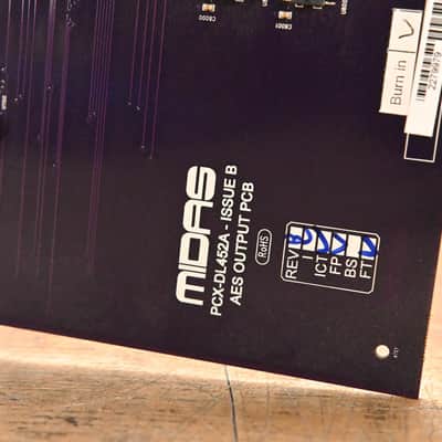 Midas DL443 Analog 8 Input, 8 Output Card with 1/4" TRS Connectors CG01GKG image 9