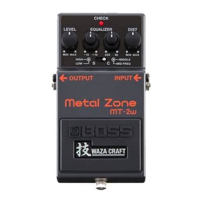 Boss MT-2W Waza Craft Metal Zone Distortion Pedal - Open Box image 1