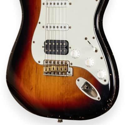 Woodstock Old Boy S 3 Tone Sunburst RW Fingerboard HSS image 3