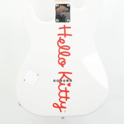 Squier Hello Kitty Stratocaster White image 8