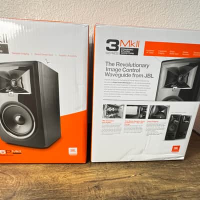 JBL 3 Series 306P MKII 6.5" Studio Monitors (PAIR) - 2020s - Black image 16