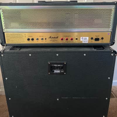 Marshall JCM 2000 DSL 50 Dual Super Lead 2-Channel 50-Watt Guitar Amp Head 2000s - Black image 2