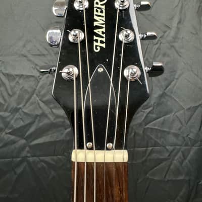 Hamer Blue Burst Double Cut - Blue Burst image 8