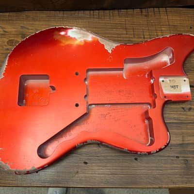 MJT Jazzmaster body - Red Metallic, Pool Rout image 1
