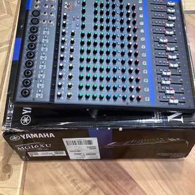 Yamaha MG16XU 16 Channel Analog Mixer 2016 - Present - Black - #19390R image 3