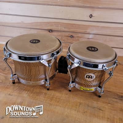 Meinl Woodcraft Bongos - Zebra Finished Ash image 2