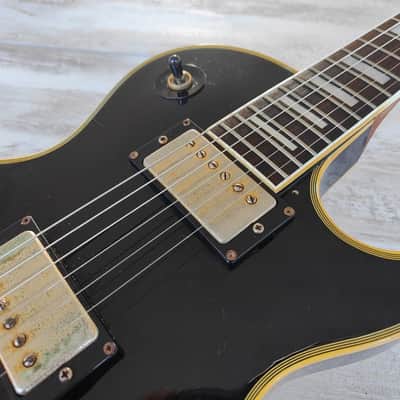 1970's Roje (Zen-On) Japan Les Paul Custom (Ebony) image 4