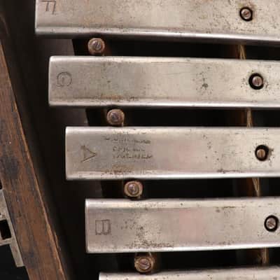 Deagan Roundtop Orchestra Bells Set Vintage 1920's image 4