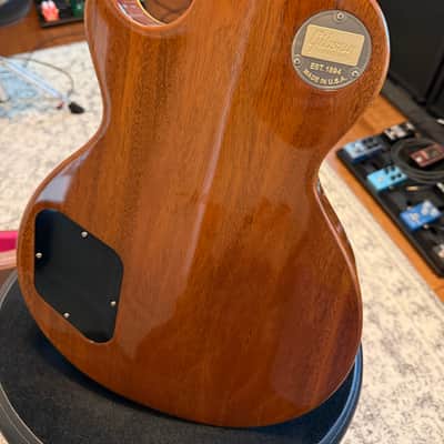 Gibson 1958 Custom Shop Standard Les Paul Wildwood Made 2 Measure  2019 - Candy Apple Red Gloss image 8