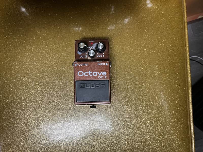 Boss OC-2 Octave (Black Label) 1989 - 1997 - Brown used image 1