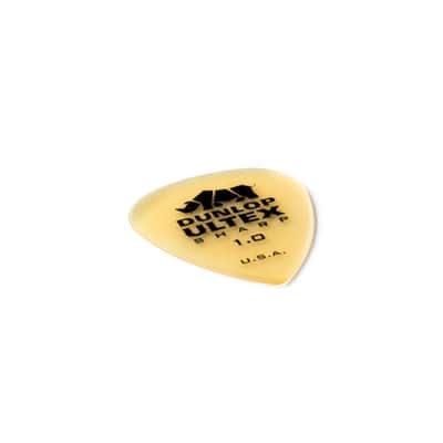 Dunlop Ultex Sharp Guitar Picks 1.00mm (6-Pack) - Set of Picks image 2