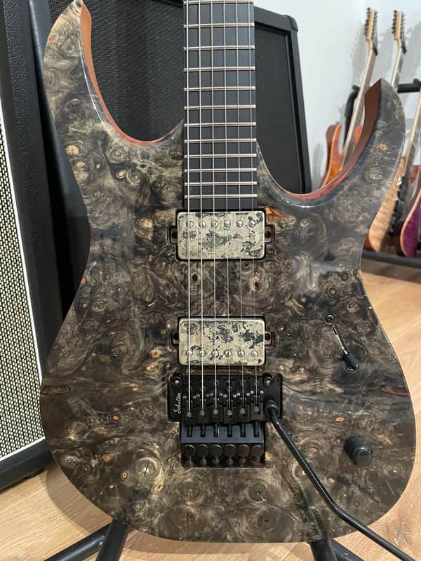 Mayones Duvell Elite Pro 6 2021 - Master Grade Buckeye Burl image 1