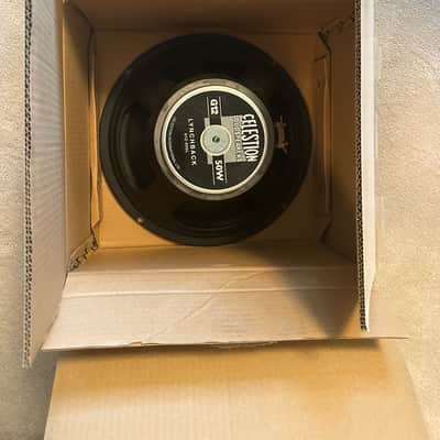 Celestion G12-50GL Lynchback 12" 50-Watt 8ohm Guitar Amp Speaker 2020s - Black image 1