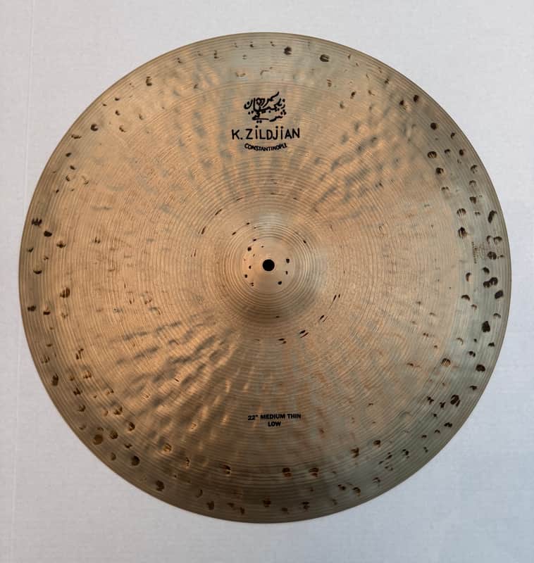 Zildjian 22" K Constantinople Medium Thin Low Ride - 2499g image 1