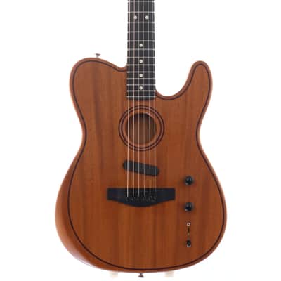 Fender American Acoustasonic Telecaster All-Mahogany Brown [US232482A] (08/24) image 7