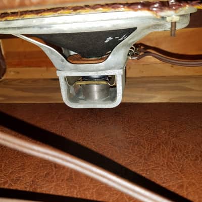 RCA 16" Transcription Player turntable Model 2S7 ED with tonearm, 6AQ5 tube amp, 8" AlNiCo speaker 2S7ED 1949 - Brown Tolex image 21