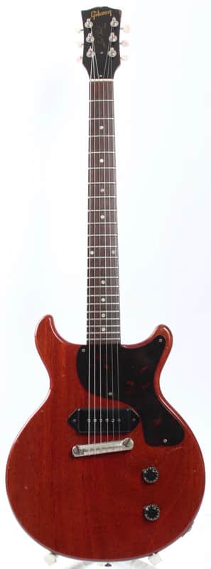 1960 Gibson Les Paul Junior DC cherry red image 1
