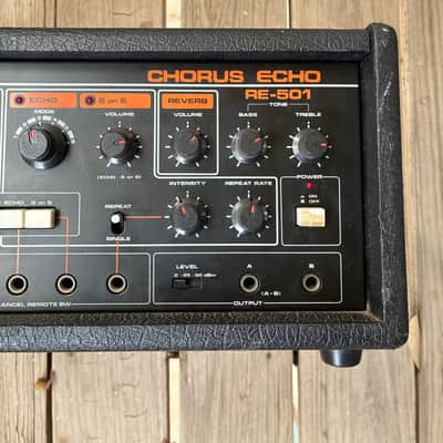 Roland RE-501 Chorus Echo 1980 - 1984 - Black Roland boss ce1 delay multi effect tape image 3