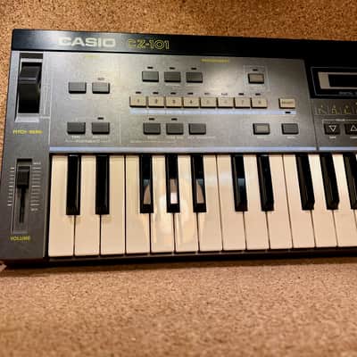 Casio CZ-101 49-Key Synthesizer 1980s – New Led Screen – W/ Power Supply – Serviced – Warranty image 4