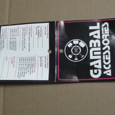 new old stock Gambal GPXH1 (UG13GPXH1) Glockenspiel, Bells, Xylophone Percussive Keyboard MALLETS, 1 & 1/4 inches Gray Very Hard Nylon Flat Ball Heads with Black Synthetic Shafts, with original packaging, from 1990s - early 2000s image 22