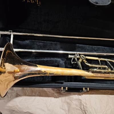 Bach Soloist F-Trigger Trombone With Case, MP, Good Condition image 4