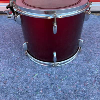 Pearl Export Series 13x11 Rack Tom Wine Red w/ Mount – Good Condition image 5