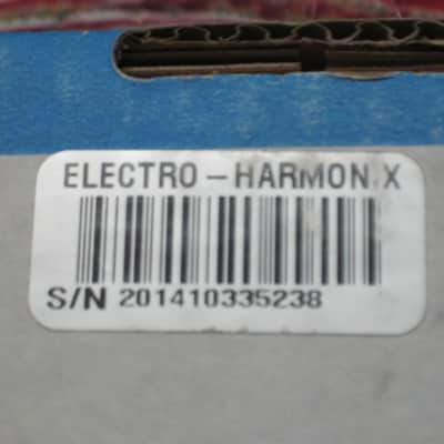 mostly very clean Electro Harmonix EMPTY CARDBOARD BOX + orig Owner's Manual ONLY for Nano Looper 360 (NO pedal, NO power supply, NO warranty / registration paperwork) 2014 (2010s) BOX: cardboard - OUTER AREAS blue / GRAPHIC black & white, white image 9