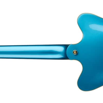 Gretsch G2655TG Streamliner Center Block Jr. Double-Cut with Bigsby LTD, Laurel Fingerboard, Riviera Blue image 5
