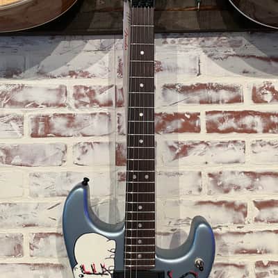 Fender Tom Morello "Arm The Homeless", Rosewood Fingerboard, Blue Ice Metallic image 3