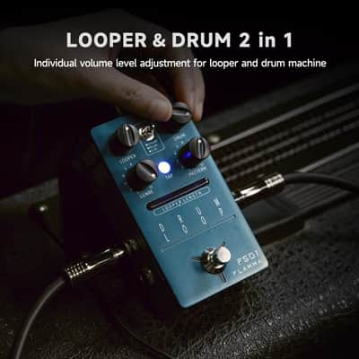 FLAMMA FS01 Drum Machine & Phrase Loop Pedal Guitar Pedal Mix Mode 20 Minutes Looper Capacity 121 Rhythms image 5
