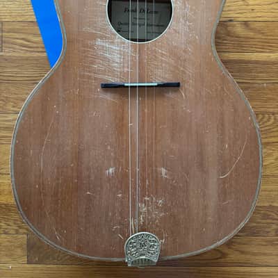 Frank Di Leone Tenor Guitar 1940s - Natural - Classical image 4