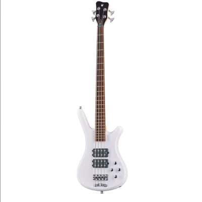 Warwick RockBass Corvette $$-5 String - Solid White High Polish image 9