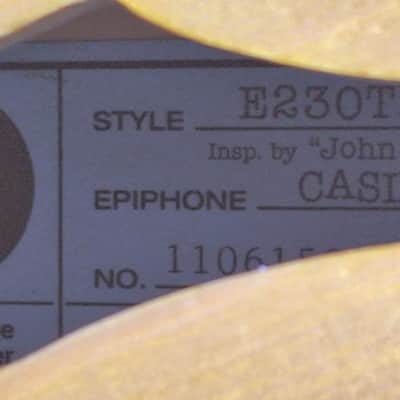 Epiphone John Lennon Inspired '68 Revolution E230TD Casino W/OHSC image 13