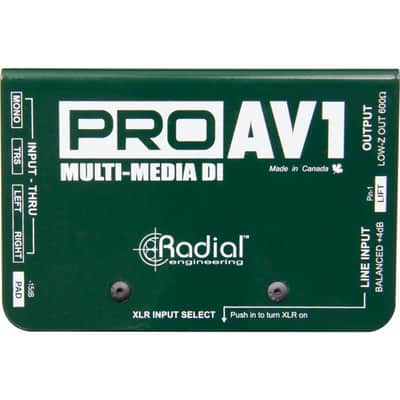 RadialPro AV1 Multi-Media Direct Output Box image 4