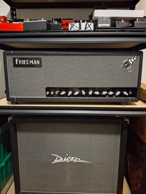 Friedman SS-100 Steve Stevens Signature 2-Channel 100-Watt Guitar Amp Head with Boost 2013 - 2021 - Black image 1