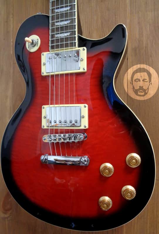 Keith Urban Light The Fuse Limited Edition Solid Body Electric w/ Amp Package - Cherry Red Burst image 1