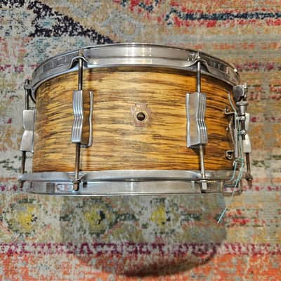 WFL 14x6.5" 3-ply Snare Drum - Nickel Hardware - 1950s image 2