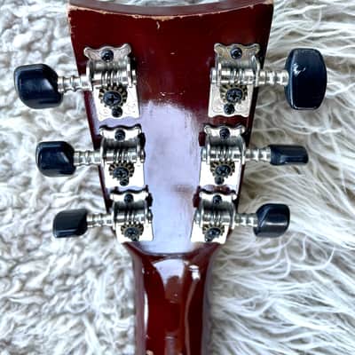 First Act Acoustic student guitar, travel, mini 80’s - Burst image 7
