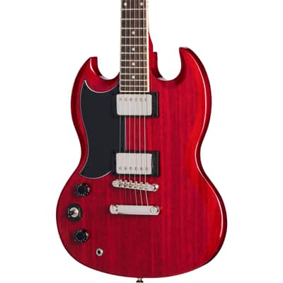 Epiphone SG Tribute Left Handed Electric Guitar - Cherry image 1