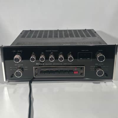 McIntosh MA6200 100-Watt Stereo Solid State Integrated Amplifier 1979 - 1991 - Black image 1