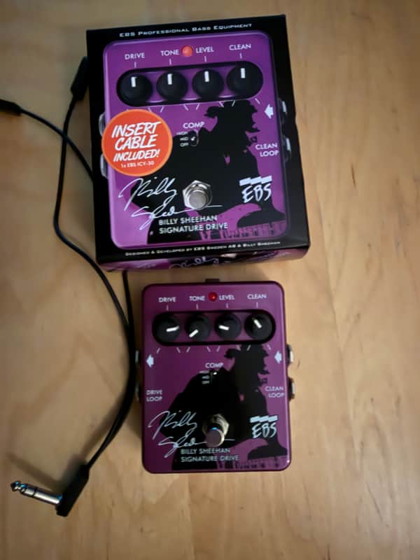 EBS Billy Sheehan Signature Drive 2015 - Purple image 1