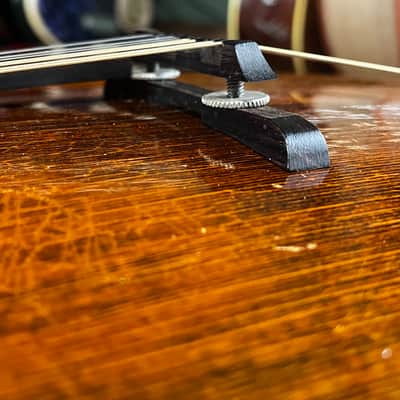 Vintage Gibson Style A-Jr. Mandolin | Figured Back | OHSC image 7