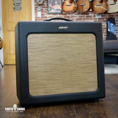 Immagine Milkman Sound TV-40 - Black Tolex w/ Wheat grill-cloth & 3-knob Spring Reverb, Alnico Speaker - NEW. (Authorized Dealer) - 1