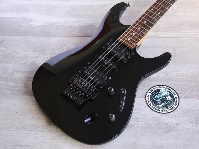 1993 Ibanez Japan S540 Saber HSH Superstrat (Gloss Black) image 1