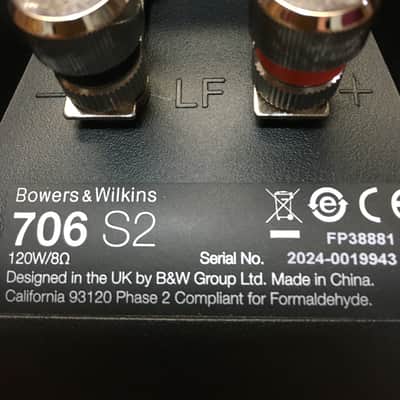 Bowers & Wilkins 706 S2 Bookshelf Speakers image 6