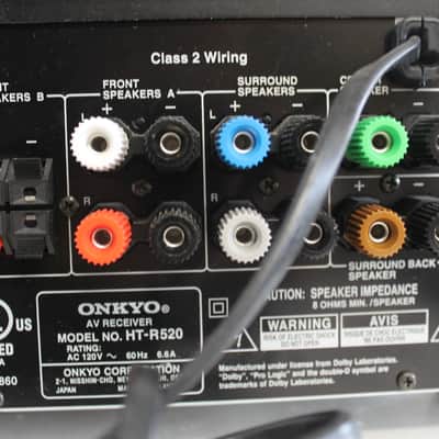 Onkyo HT-R520 6.1Ch AV Surround Sound Receiver PARTS ONLY image 7