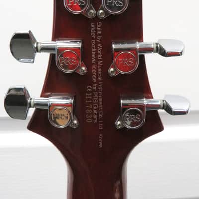 PRS SE custom flamed maple 22 top sunburst electric guitar image 15